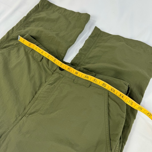 Magellan Olive Green Mag Reel Fishing Convertible nylon Pants size extra large - Picture 11 of 17
